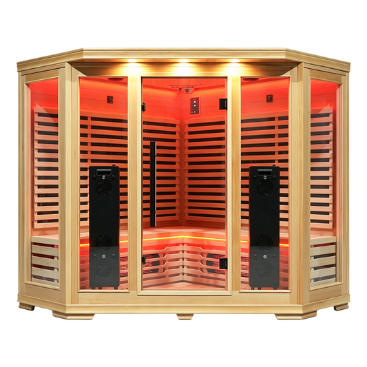 Blisspod Vienna RED 4–5 Person Infrared Sauna