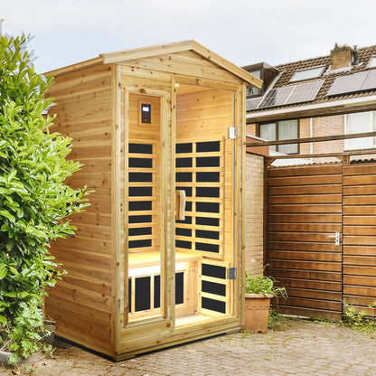 Two Person Far Infrared Outdoor Sauna Room