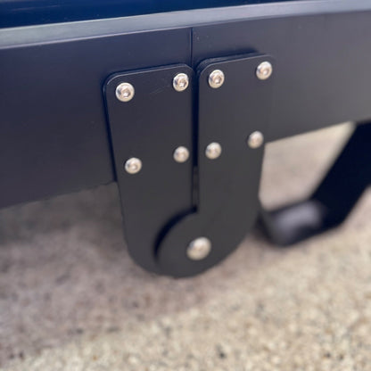 Luraush Foldable Pilates Reformer with Jumpboard and Box