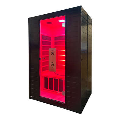 Blisspod | Malmo | All-In-One | Infrared + Red Light | Premium Sauna | Low EMF | LED Chromotherapy | 2 Person