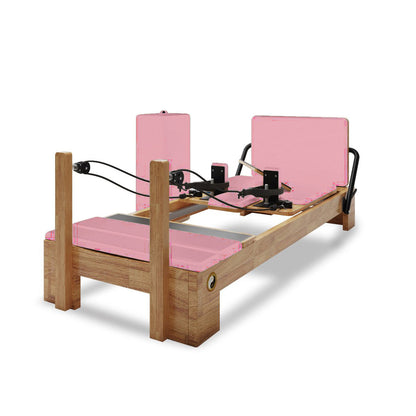 Nano Pro Lite Pink Pilates Reformer with Jumpboard and Box