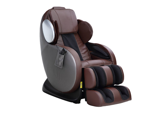 Pacari Chocolate 2D Massage Chair with Zero-Gravity Recline